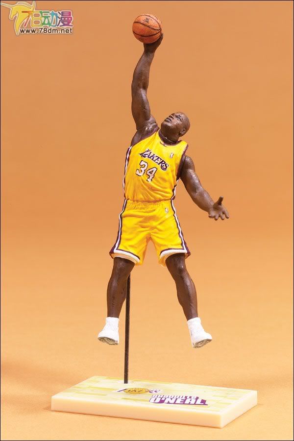 麦克法兰系列玩具 NBA篮球系列 3寸NBA 第1代 SHAQUILLE O'NEAL/RASHEED WALLACE  奥尼尔/拉希德-华莱士