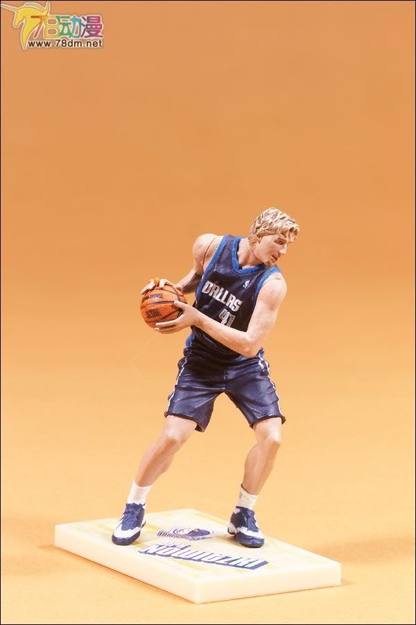 麦克法兰系列玩具 NBA篮球系列 3寸NBA 第1代 TRACY MCGRADY/DIRK NOWITZKI  麦克格雷迪/诺维斯基