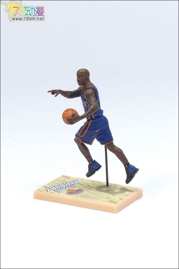 麦克法兰系列玩具 NBA篮球系列 3寸NBA 第4代 STEPHON MARBURY 斯蒂芬-马布里