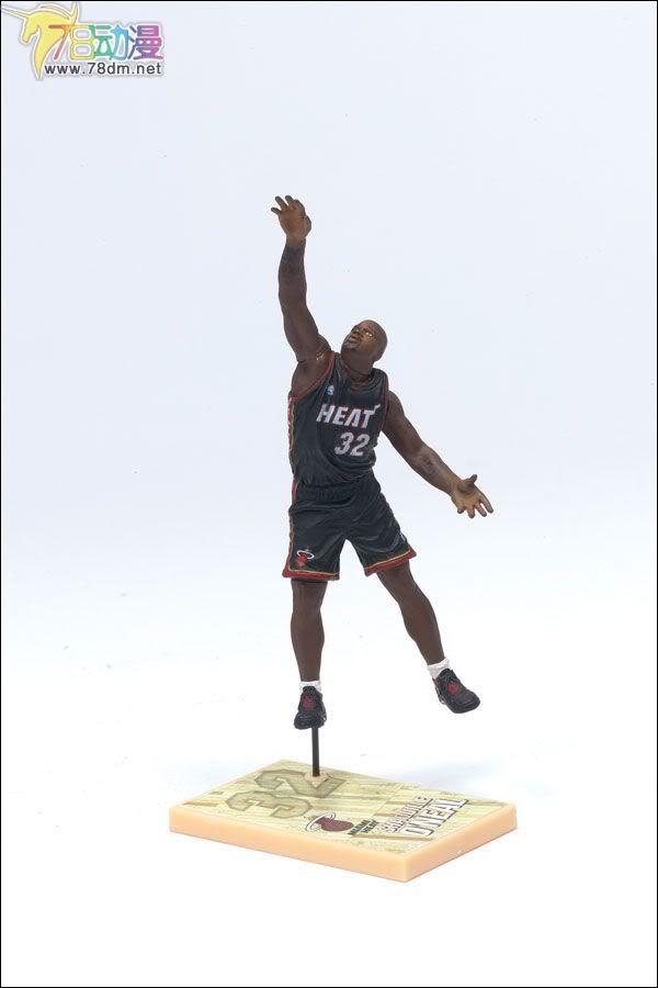 麦克法兰系列玩具 NBA篮球系列 3寸NBA 第4代 SHAQUILLE O'NEAL (Miami Heat) 沙奎尔-奥尼尔（迈阿密热队）