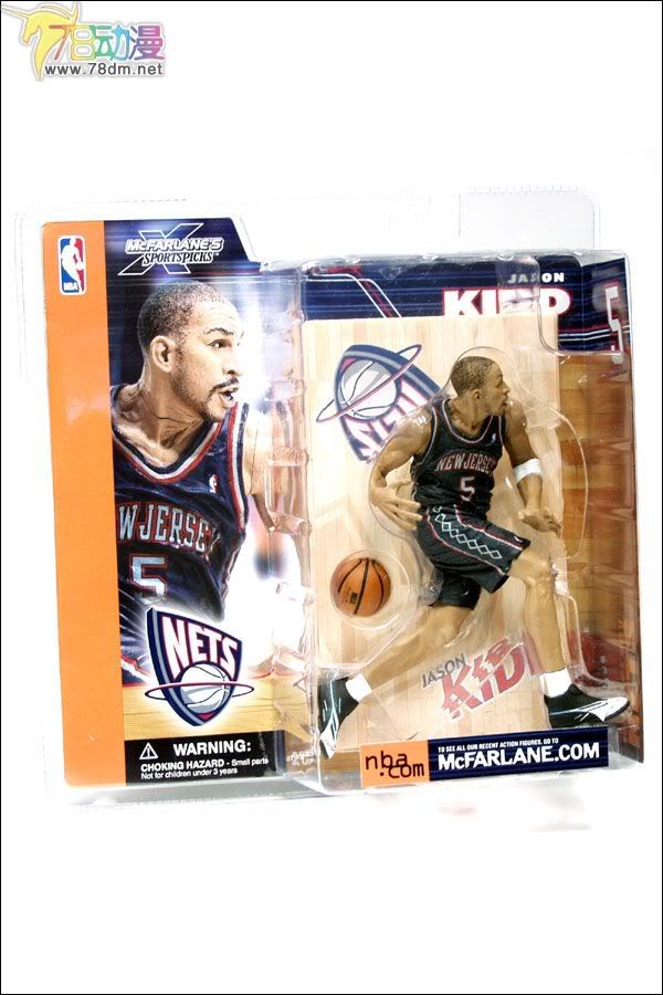麦克法兰系列玩具 NBA篮球系列 NBA第1代 JASON KIDD 贾森-基德