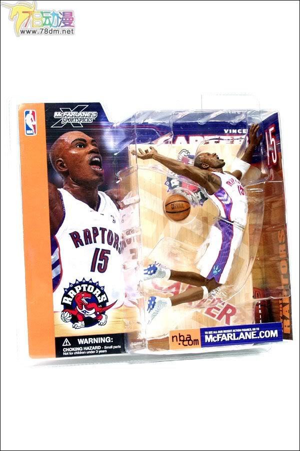 麦克法兰系列玩具 NBA篮球系列 NBA第1代 VINCE CARTER 文斯-卡特