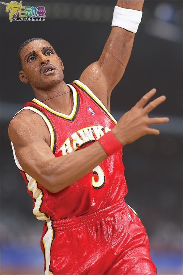 麦克法兰系列玩具 NBA篮球系列 NBA第5代 SHAREEF ABDUR-RAHIM 谢里夫-阿布杜-拉希姆