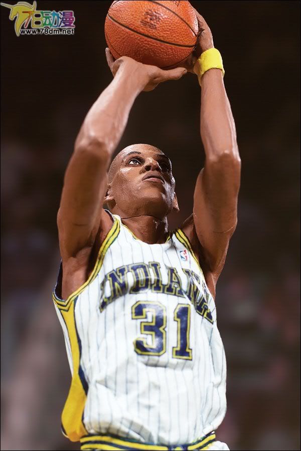 麦克法兰系列玩具 NBA篮球系列 NBA第7代 REGGIE MILLER 雷杰-米勒 