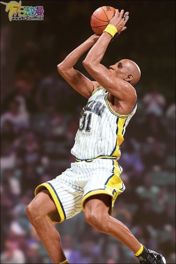 麦克法兰系列玩具 NBA篮球系列 NBA第7代 REGGIE MILLER 雷杰-米勒 