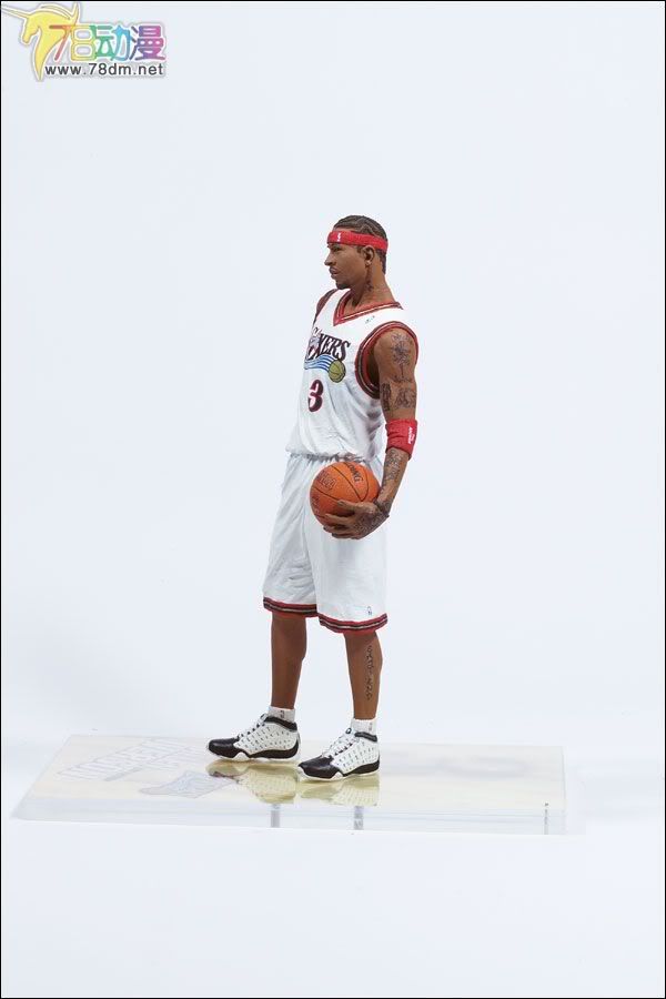 麦克法兰系列玩具 NBA篮球系列 NBA第8代 ALLEN IVERSON 3  阿伦-艾弗森 3