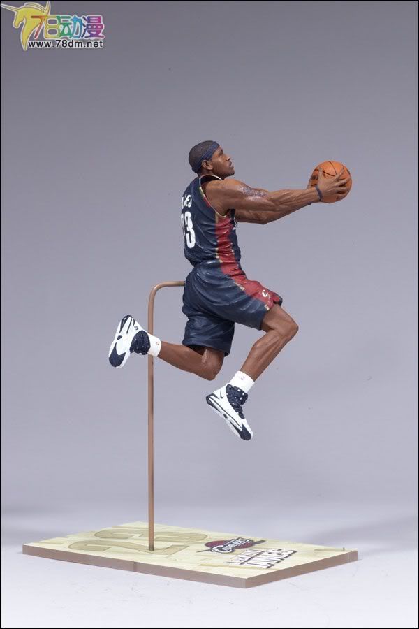 麦克法兰系列玩具 NBA篮球系列 NBA第10代 LEBRON JAMES 3 勒布朗-詹姆斯 3