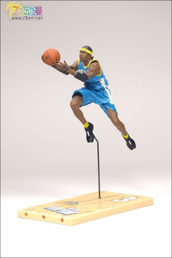 麦克法兰系列玩具 NBA篮球系列 NBA第12代 ALLEN IVERSON 2 阿伦-艾弗森 2