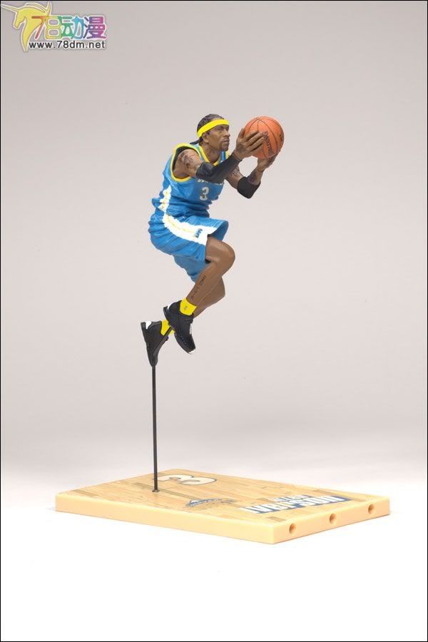 麦克法兰系列玩具 NBA篮球系列 NBA第12代 ALLEN IVERSON 2 阿伦-艾弗森 2