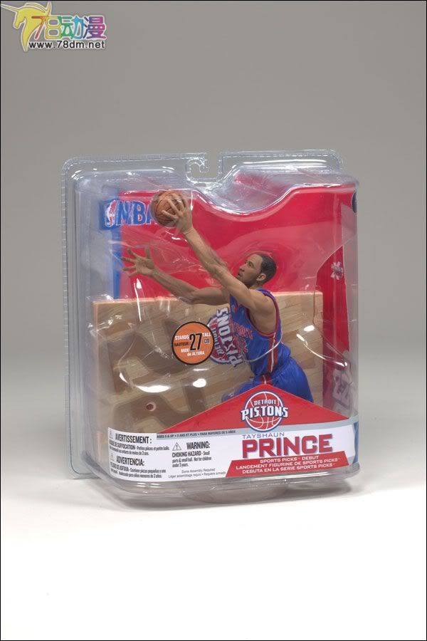 麦克法兰系列玩具 NBA篮球系列 NBA第14代 TAYSHAUN PRINCE 泰肖恩-普林斯