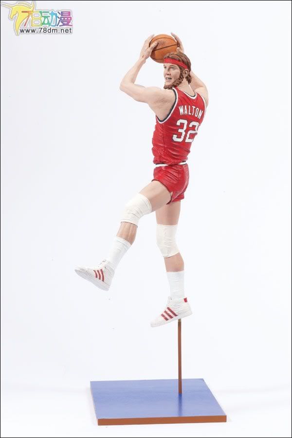 麦克法兰系列玩具 NBA篮球系列 NBA传奇 第1代 BILL WALTON 比尔-沃尔顿