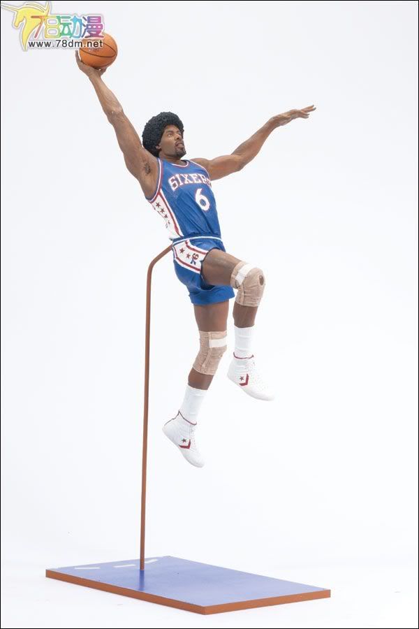 麦克法兰系列玩具 NBA篮球系列 NBA传奇 第1代 JULIUS ERVING 朱利叶斯-欧文