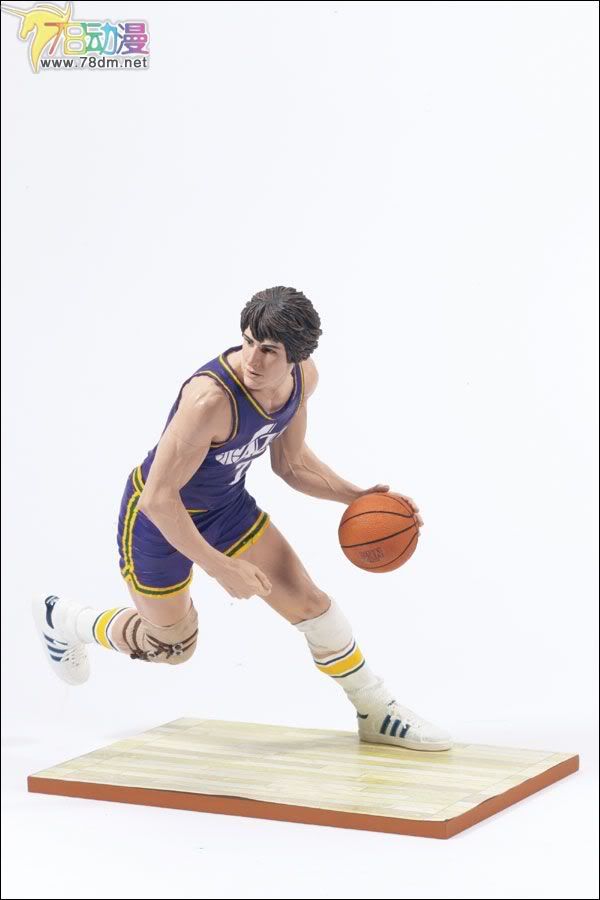 麦克法兰系列玩具 NBA篮球系列 NBA传奇 第1代 PETE MARAVICH 皮特-马拉维奇