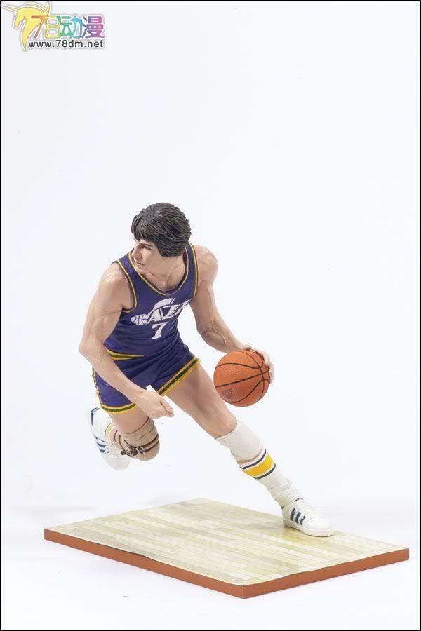麦克法兰系列玩具 NBA篮球系列 NBA传奇 第1代 PETE MARAVICH 皮特-马拉维奇