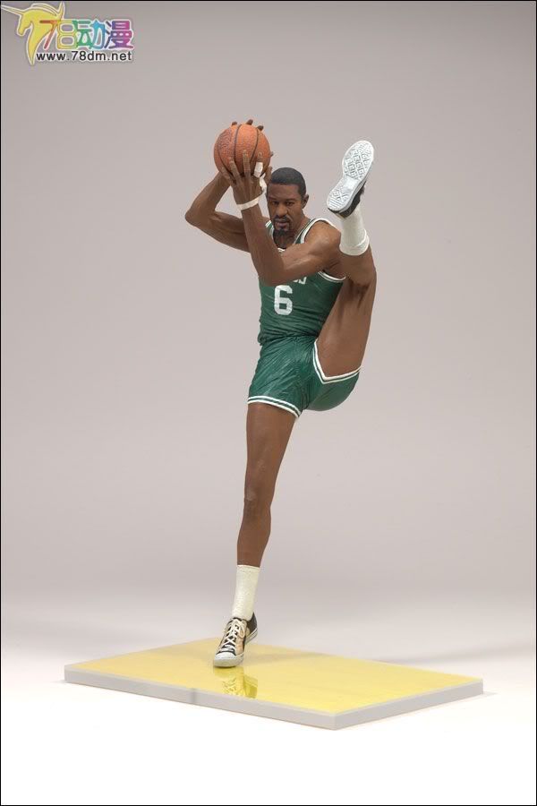 麦克法兰系列玩具 NBA篮球系列 NBA传奇 第3代 BILL RUSSELL 比尔-拉塞尔
