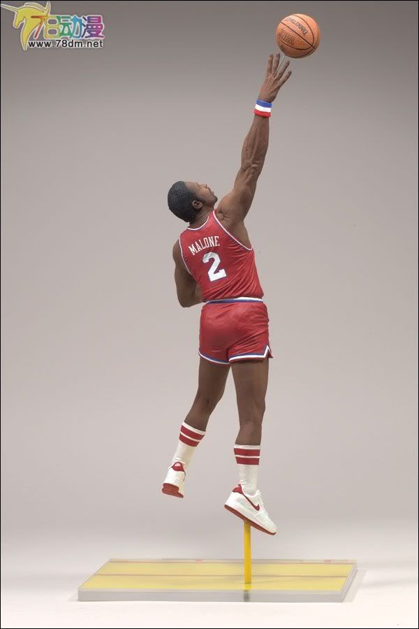 麦克法兰系列玩具 NBA篮球系列 NBA传奇 第3代 MOSES MALONE 摩西-马龙