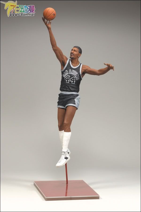 麦克法兰系列玩具 NBA篮球系列 NBA传奇 第4代 GEORGE GERVIN 乔治-格文