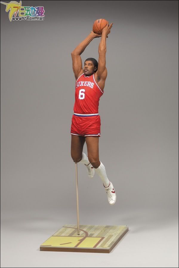 麦克法兰系列玩具 NBA篮球系列 NBA传奇 第4代 JULIUS ERVING 2  朱利叶斯·欧文 2