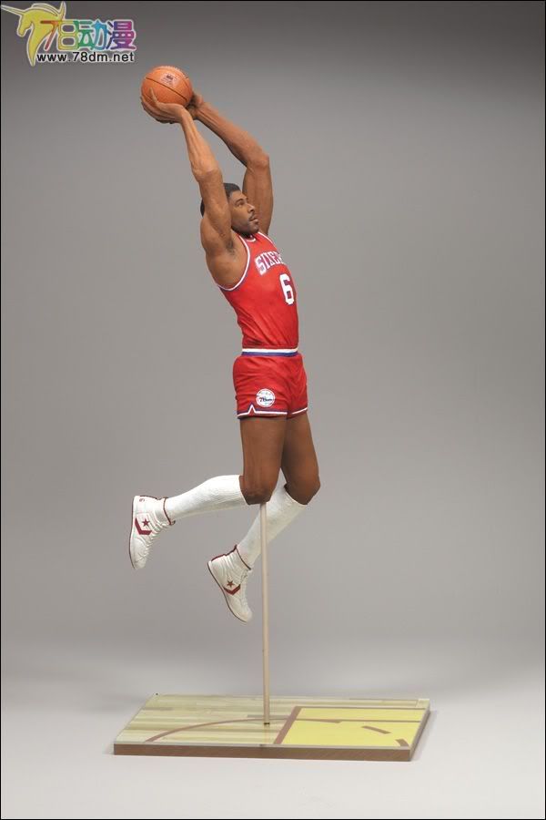 麦克法兰系列玩具 NBA篮球系列 NBA传奇 第4代 JULIUS ERVING 2  朱利叶斯·欧文 2