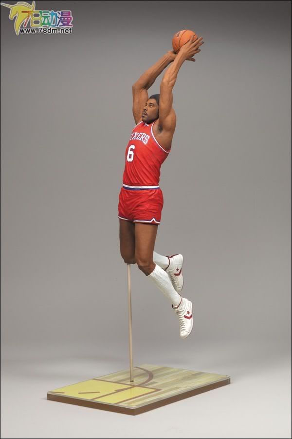麦克法兰系列玩具 NBA篮球系列 NBA传奇 第4代 JULIUS ERVING 2  朱利叶斯·欧文 2