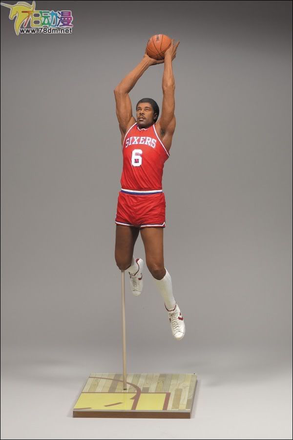 麦克法兰系列玩具 NBA篮球系列 NBA传奇 第4代 JULIUS ERVING 2  朱利叶斯·欧文 2
