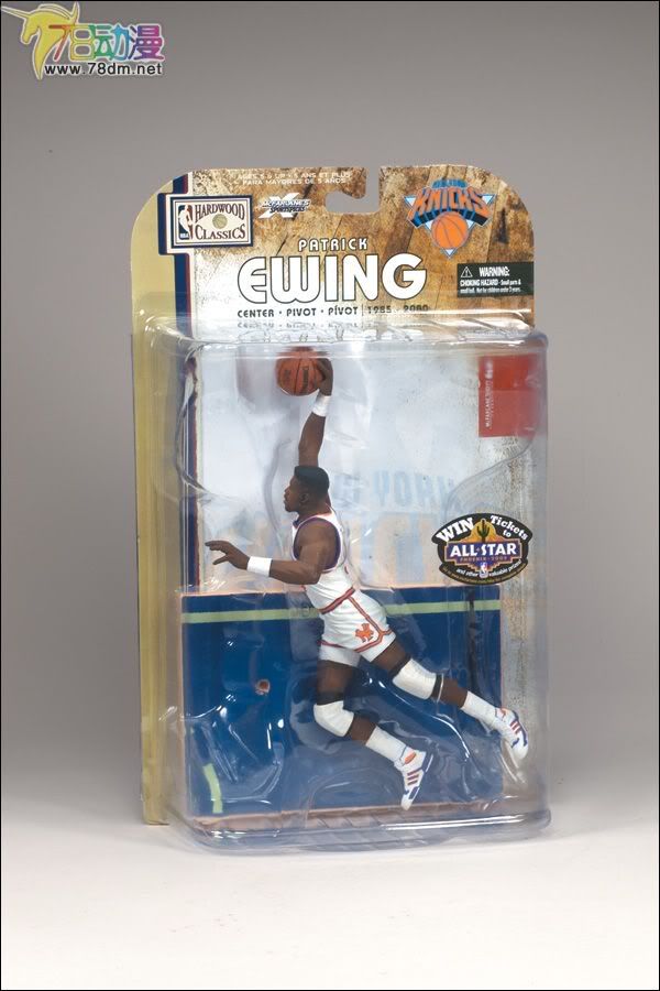 麦克法兰系列玩具 NBA篮球系列 NBA传奇 第4代 PATRICK EWING  帕特里克-尤因