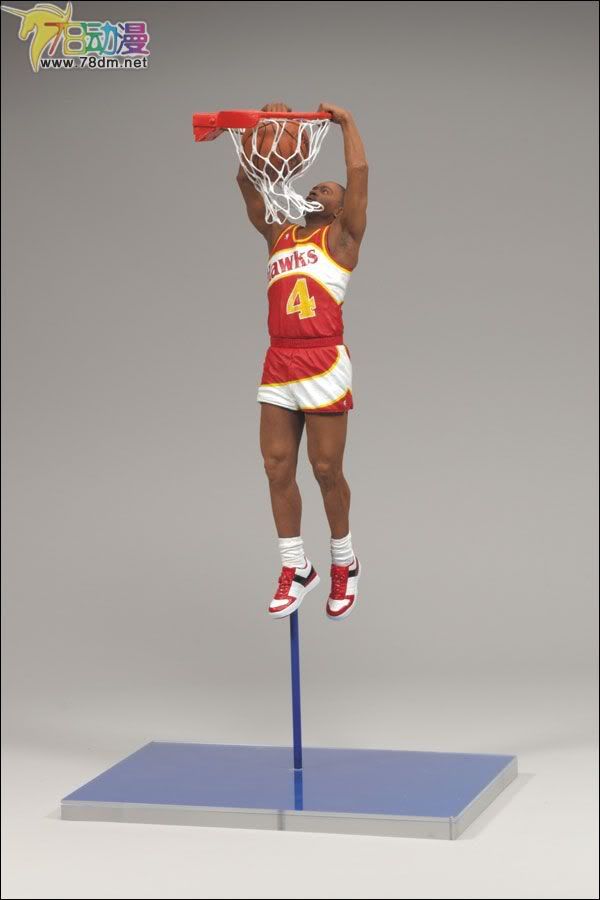 麦克法兰系列玩具 NBA篮球系列 NBA传奇 第4代 SPUD WEBB  斯伯特-韦伯