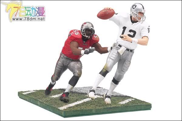 麦克法兰系列玩具 NFL美式足球系列 NFL 2-PACK: RICH GANNON & DERRICK BROOKS