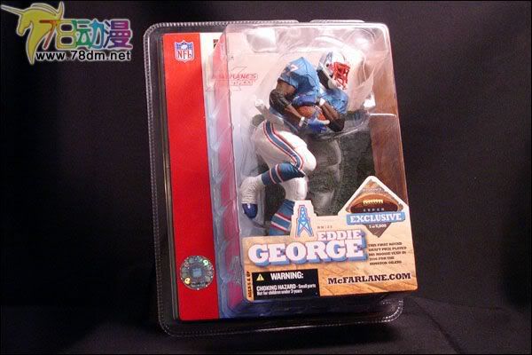 麦克法兰系列玩具 NFL美式足球系列 SUPER BOWL XXXVIII: EDDIE GEORGE