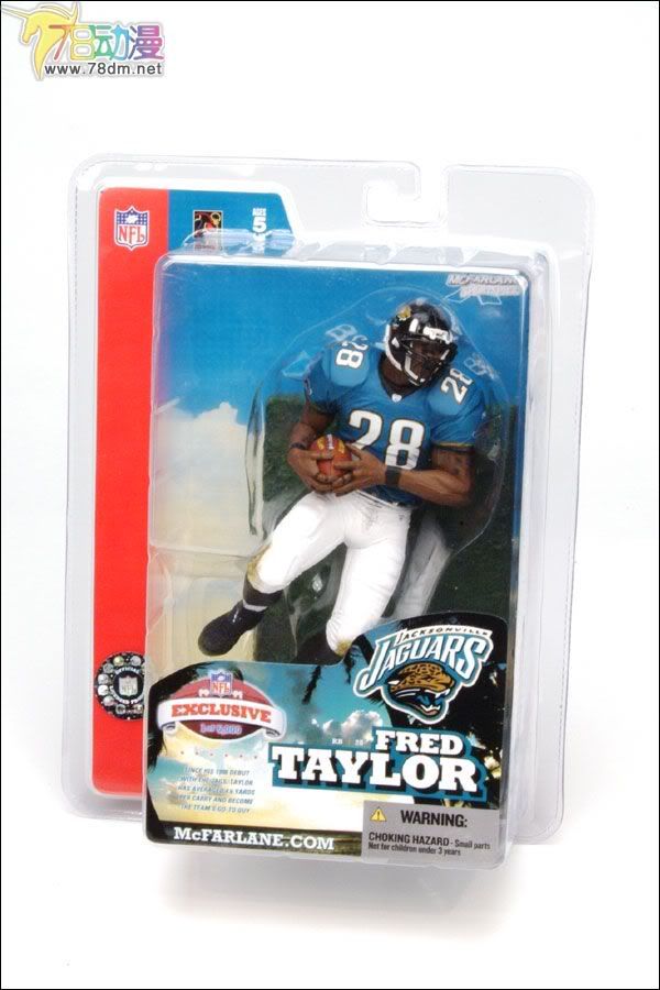 麦克法兰系列玩具 NFL美式足球系列 SUPER BOWL XXXIX: FRED TAYLOR