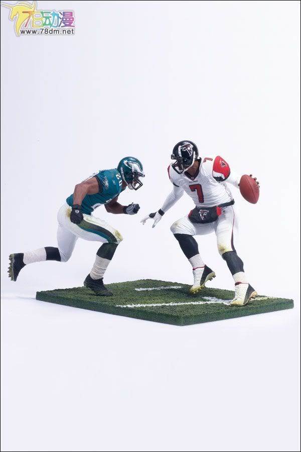 麦克法兰系列玩具 NFL美式足球系列 NFL 2-PACK: MICHAEL VICK 3 & BRIAN DAWKINS