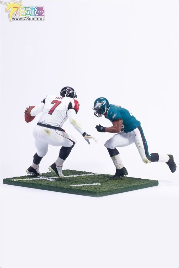 麦克法兰系列玩具 NFL美式足球系列 NFL 2-PACK: MICHAEL VICK 3 & BRIAN DAWKINS