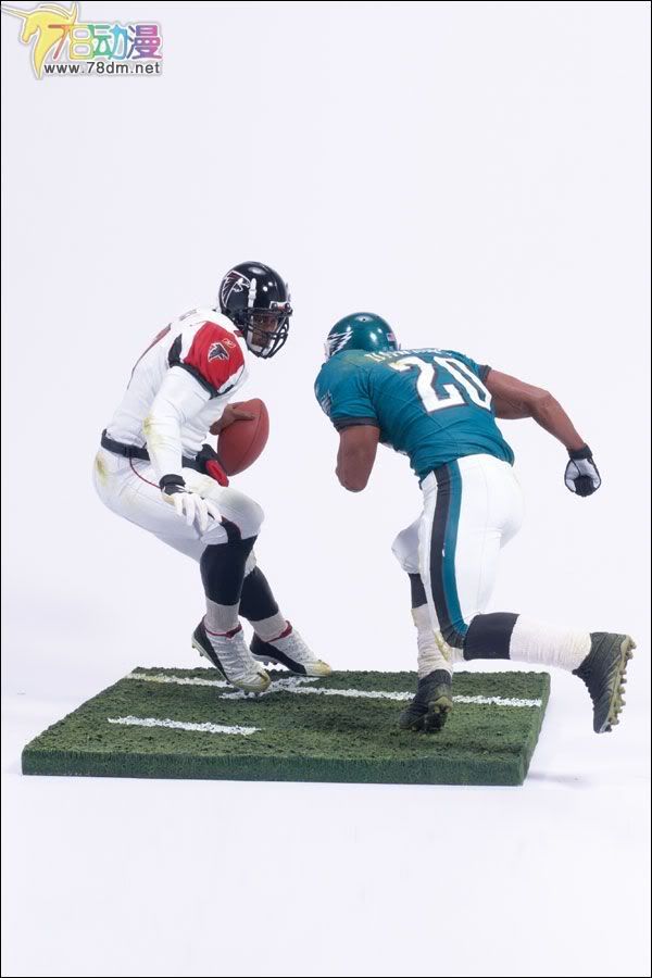 麦克法兰系列玩具 NFL美式足球系列 NFL 2-PACK: MICHAEL VICK 3 & BRIAN DAWKINS