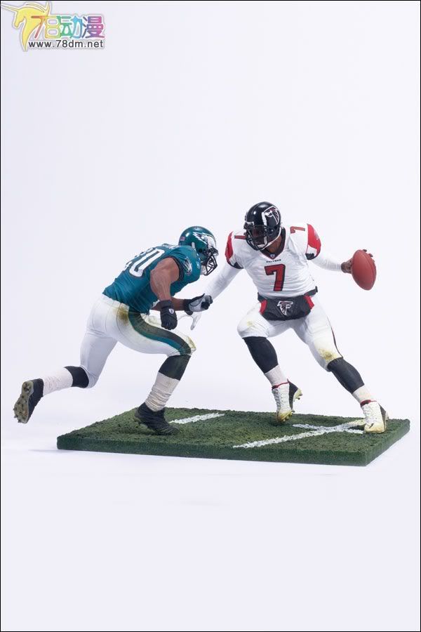 麦克法兰系列玩具 NFL美式足球系列 NFL 2-PACK: MICHAEL VICK 3 & BRIAN DAWKINS
