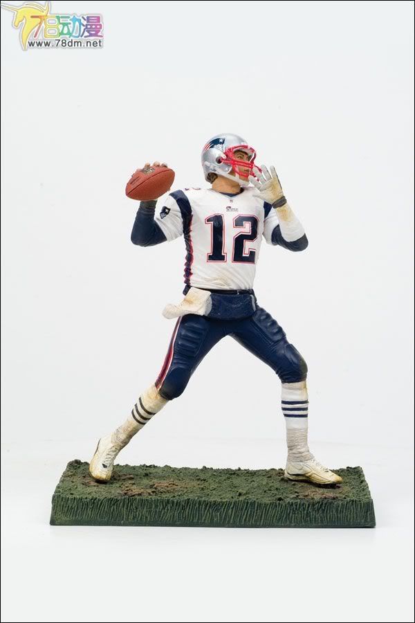 麦克法兰系列玩具 NFL美式足球系列 NFL 3-PACK: NEW ENGLAND PATRIOTS