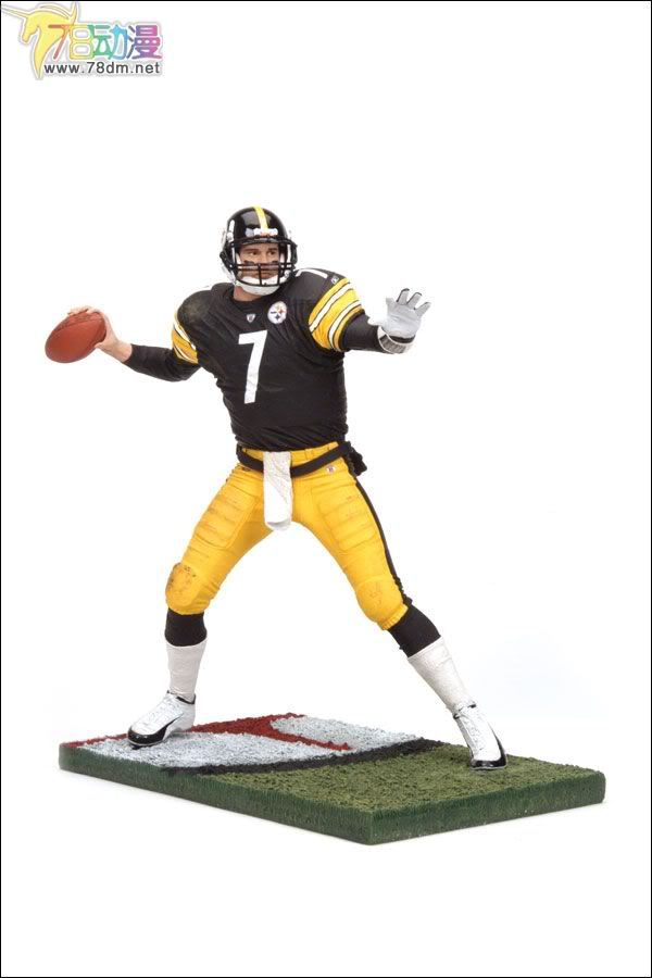 麦克法兰系列玩具 NFL美式足球系列 NFL 3-PACK: PITTSBURGH STEELERS