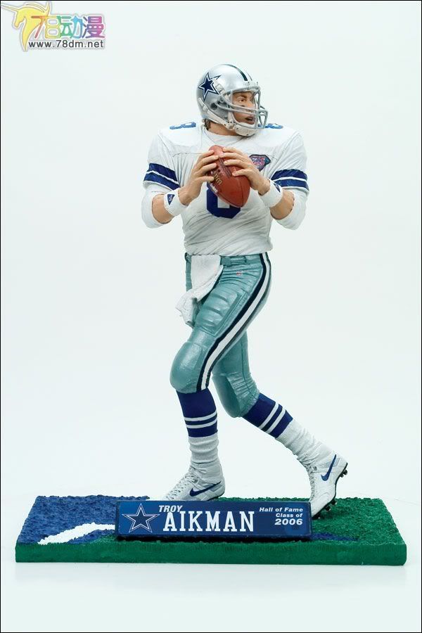麦克法兰系列玩具 NFL美式足球系列 HALL OF FAME 2006: TROY AIKMAN