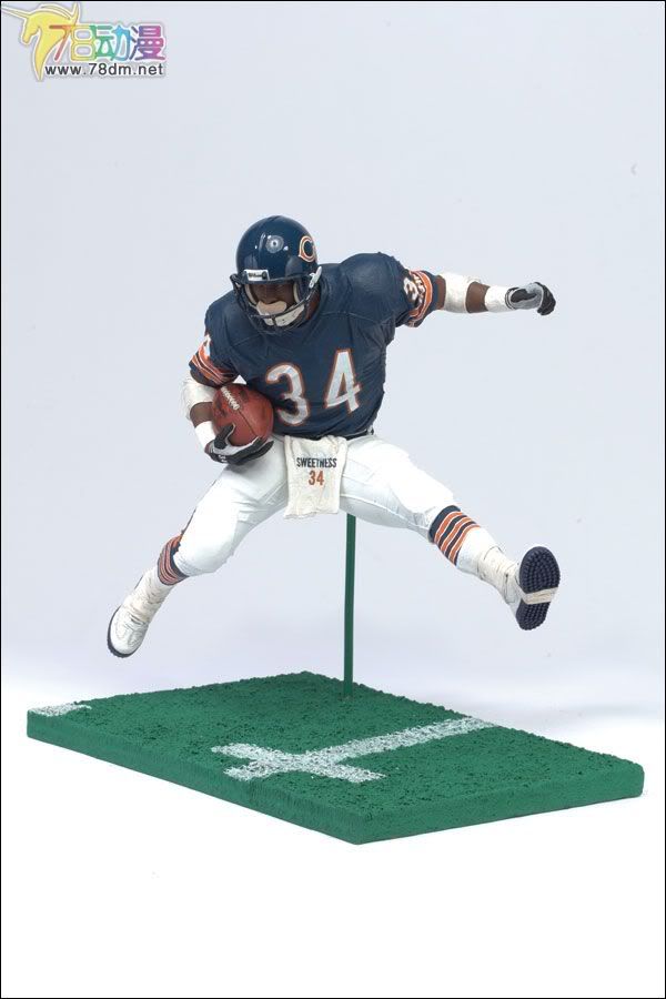 麦克法兰系列玩具 NFL美式足球系列 12-INCH WALTER PAYTON