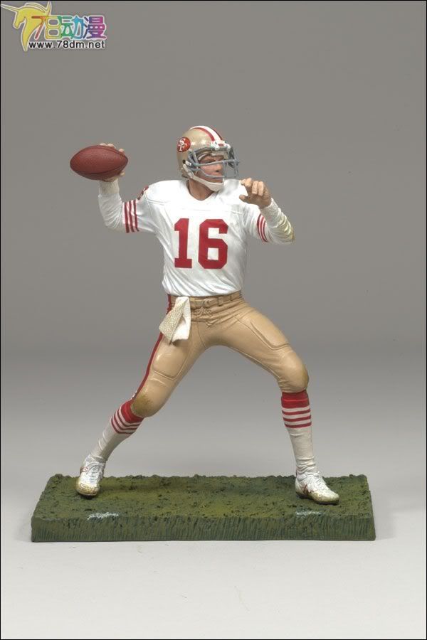 麦克法兰系列玩具 NFL美式足球系列 NFL 3-PACK: SAN FRANCISCO 49ERS COLLECTOR’S CLUB
