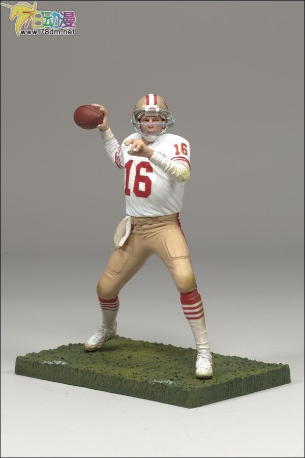 麦克法兰系列玩具 NFL美式足球系列 NFL 3-PACK: SAN FRANCISCO 49ERS COLLECTOR’S CLUB