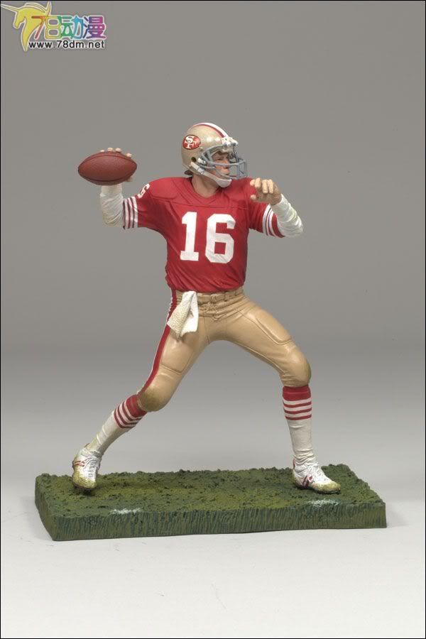 麦克法兰系列玩具 NFL美式足球系列 NFL 3-PACK: SAN FRANCISCO 49ERS