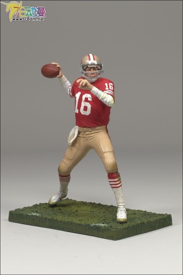 麦克法兰系列玩具 NFL美式足球系列 NFL 3-PACK: SAN FRANCISCO 49ERS