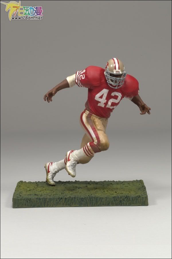 麦克法兰系列玩具 NFL美式足球系列 NFL 3-PACK: SAN FRANCISCO 49ERS