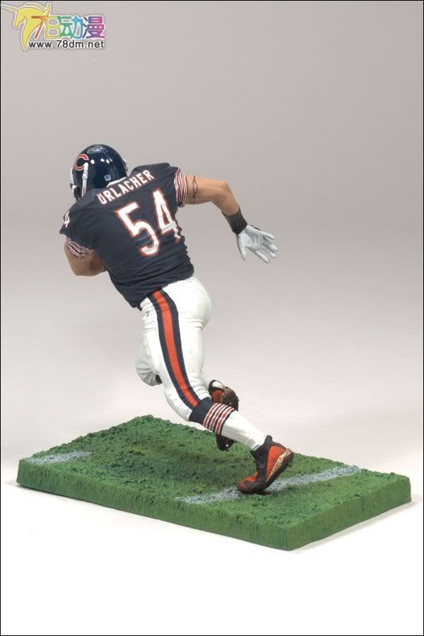 麦克法兰系列玩具 NFL美式足球系列 BRIAN URLACHER COLLECTOR’S EDITION