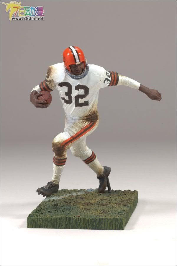 麦克法兰系列玩具 NFL美式足球系列 JIM BROWN CANTON EXCLUSIVE
