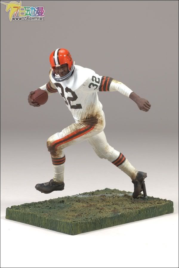 麦克法兰系列玩具 NFL美式足球系列 JIM BROWN CANTON EXCLUSIVE