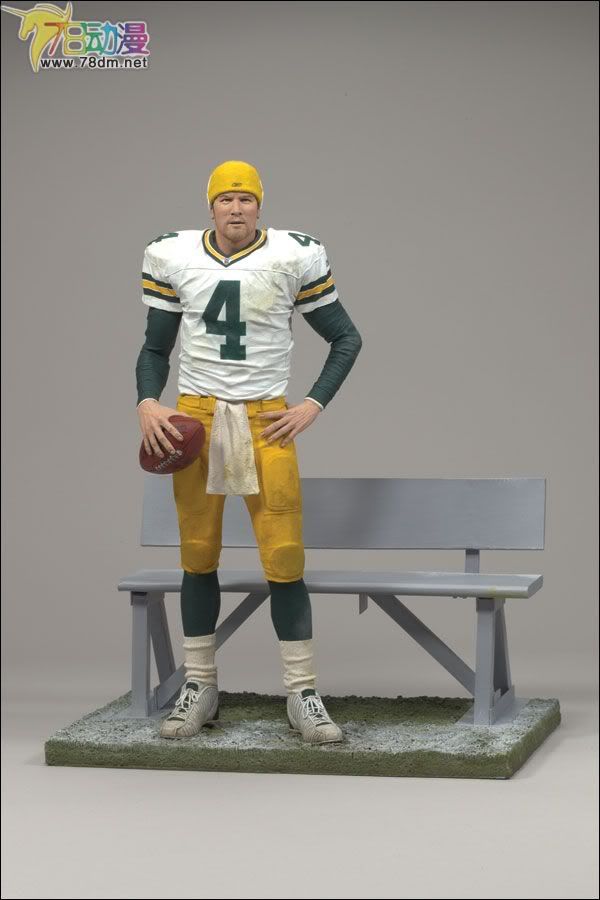 麦克法兰系列玩具 NFL美式足球系列 BRETT FAVRE COLLECTOR'S EDITION