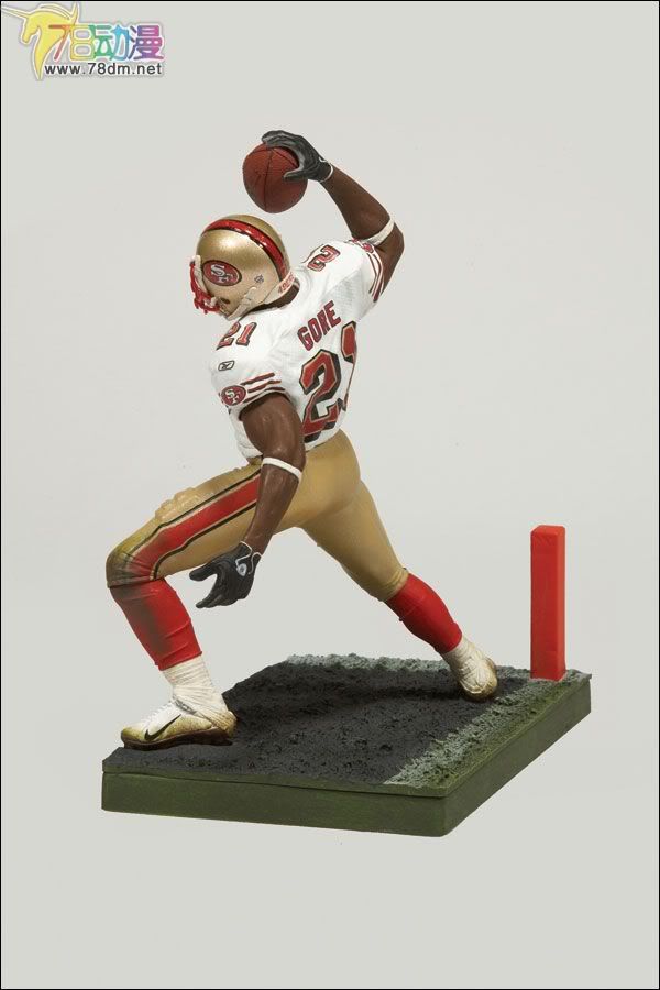 麦克法兰系列玩具 NFL美式足球系列 FRANK GORE K-MART EXCLUSIVE