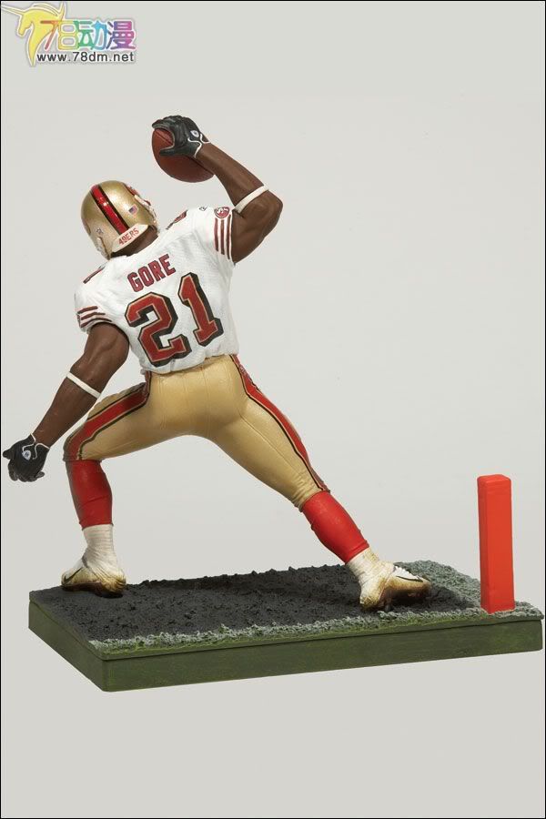 麦克法兰系列玩具 NFL美式足球系列 FRANK GORE K-MART EXCLUSIVE