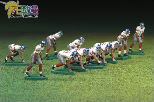 麦克法兰系列玩具 NFL美式足球系列 NY GIANTS ULTIMATE TEAM SET: CHAMPIONSHIP EDITION